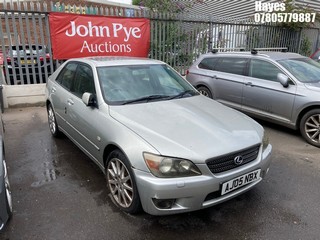 Location: Hayes - 2005 LEXUS IS200 SE 4 Door Saloon REG: AJ05NBX, Keys: No, MOT Expiry date: 30/01/2025, 1988 Petrol, 6 Speed Manual Petrol, Former Keepers: 5