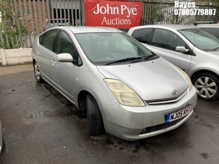 Location: Hayes - 2005 TOYOTA PRIUS T4 VVT-I AUTO 5 Door Hatchback REG: MJ05KHT, Keys: No, MOT Expiry date: 14/08/2025, 1497 Hybrid Electric, Variable 1 Speed Auto Petrol/E, Former Keepers: 9
