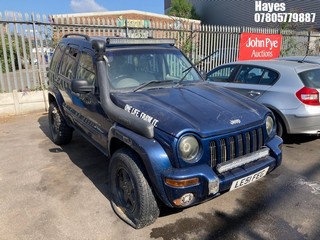 Location: Hayes - 2001 JEEP CHEROKEE 3.7 LIMITED AUTO Estate REG: LE51FEG, Keys: No, MOT Expiry date: 28/06/2025, 3700 Petrol, 4 Speed Auto Petrol, Former Keepers: 13