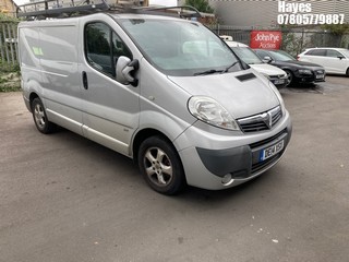 Location: Hayes - 2014 VAUXHALL VIVARO 2700 SPORTIVE CDTI Panel Van REG: DE14XSX, Keys: No, MOT Expiry date: 27/02/2025, 1995 Diesel, 6 Speed Manual Diesel, Former Keepers: 4