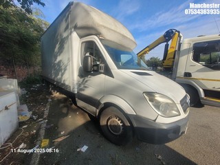 Location: Manchester - 2007 MERCEDES SPRINTER 311 CDI LWB Luton Van REG: LT57FRL, 2148 Diesel, 6 Speed Manual Diesel, Former Keepers: 9, Keys: No, MOT Expiry date: 27/09/2024