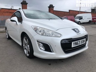 Location: Nottingham - 2013 PEUGEOT 308 ALLURE NAV VERSION CC Convertible REG: YN63XXM, 1997cc Diesel, 6 Speed Manual Diesel, Former Keepers: 0, Keys: Yes, MOT Expiry date: 11/12/2025