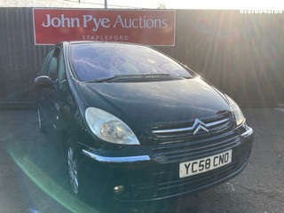 Location: Stapleford - 2008 CITROEN XSARA PICASSO VTX HDI MPV REG: YC58CNO, Keys: Yes, MOT Expiry date: 13/03/2026, 1560 Diesel, 5 Speed Manual Diesel, Former Keepers: 5