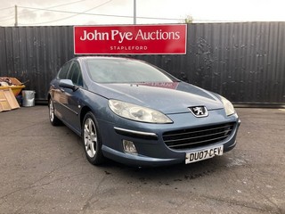 Location: Stapleford - 2007 PEUGEOT 407 SE HDI 4 Door Saloon REG: DU07CFV, Keys: Yes, MOT Expiry date: 14/01/2026, 1997 Diesel, 6 Speed Manual Diesel, Former Keepers: 5