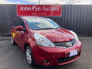 Location: Stapleford - 2011 NISSAN NOTE ACENTA MPV REG: BG11NVM, Keys: No, MOT Expiry date: 11/07/2025, 1386 Petrol, 5 Speed Manual Petrol, Former Keepers: 1