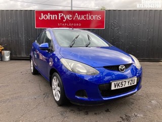 Location: Stapleford - 2007 MAZDA 2 TS2 5 Door Hatchback REG: VK57YZU, Keys: No, MOT Expiry date: 18/06/2026, 1349 Petrol, 5 Speed Manual Petrol, Former Keepers: 4