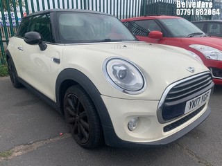 Location: BELVEDERE - 2017 MINI COOPER D 3 Door Hatchback  REG: YK17YGF, 1496cc Diesel , 6 Speed Manual Diesel , Former Keepers: 7, Keys: No, MOT: Expiry date05.05.2026