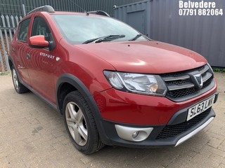 Location: Belvedere - 2013 DACIA SANDERO STEPWAY LAUREATE  5 Door Hatchback REG: SL63LWK, 898cc Petrol, 5 Speed Manual Petrol, Former Keepers: 1, Keys: Yes, MOT Expiry date: 27/11/2025