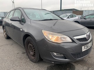 Location: BELVEDERE - 2012 VAUXHALL ASTRA EXCLUSIV CDTI ECOFL ESTATE REG: FD61LUT, 1248cc DIESEL, 5 SPEED MANUAL DIESEL, Former Keepers: 2, Keys: Yes, MOT Expiry date: 24.01.2026