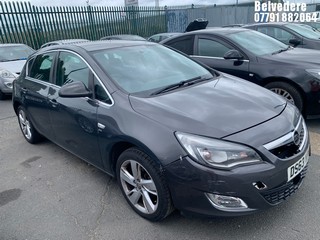 Location: Belvedere - 2013 VAUXHALL ASTRA SRI 5 Door Hatchback REG: DS63YPH, Keys: No, MOT Expiry date: 29/06/2026, 1398 Petrol, 5 Speed Manual Petrol, Former Keepers: 8