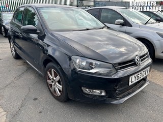 Location: Belvedere - 2014 VOLKSWAGEN POLO MATCH EDITION S-A 5 Door Hatchback REG: LY63GVV, Keys: No, MOT Expiry date: 23/04/2025, 1390 Petrol, 7 Speed S-Auto Petrol, Former Keepers: 2
