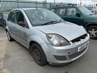 Location: Belvedere - 2008 FORD FIESTA STYLE 5 Door Hatchback REG: AO08HWH, Keys: No, MOT Expiry date: 06/11/2025, 1242 Petrol, 5 Speed Manual Petrol, Former Keepers: 7