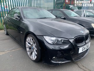 Location: Belvedere - 2009 BMW 335I M SPORT A Convertible REG: G4CKU, Keys: No, MOT Expiry date: 14/09/2025, 2979 Petrol, 6 Speed Auto Petrol, Former Keepers: 14