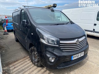 Location: Belvedere - 2016 VAUXHALL VIVARO 2700 SPORTIVE CDTI Panel Van REG: RY65EFX, Keys: No, MOT Expiry date: 06/12/2025, 1598 Diesel, 6 Speed Manual Diesel, Former Keepers: 3