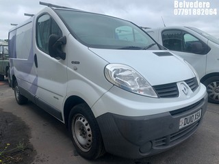 Location: Belvedere - 2010 RENAULT TRAFIC SL27 EXTRA DCI Panel Van REG: DU10XSA, Keys: No, MOT Expiry date: 24/04/2025, 1995 Diesel, 6 Speed Manual Diesel, Former Keepers: 4