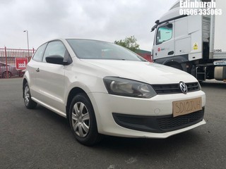 Location: Edinburgh - 2012 VOLKSWAGEN POLO S 60 3 Door Hatchback REG: SD12JUH, 1198cc Petrol, 5 Speed Manual Petrol, Former Keepers: 3, Keys: Yes, MOT Expiry date: 20/10/2025