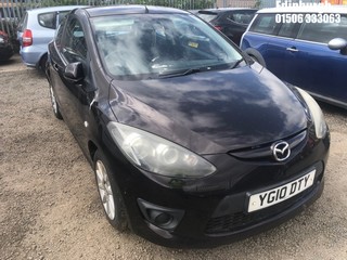 Location: Edinburgh - 2010 MAZDA 2 TAMURA 3 Door Hatchback REG: YG10DTY, Keys: No, MOT Expiry date: 29/03/2024, 1349 Petrol, 5 Speed Manual Petrol, Former Keepers: 4