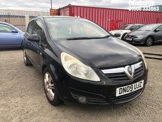 Location: Edinburgh - 2009 VAUXHALL CORSA DESIGN 5 Door Hatchback REG: DN09UJZ, Keys: No, MOT Expiry date: 17/11/2024, 1229 Petrol, 5 Speed Manual Petrol, Former Keepers: 4