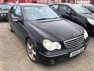 Location: Edinburgh - 2006 MERCEDES C220 CDI AVANTGDE SE A 4 Door Saloon REG: SH56HUK, Keys: No, MOT Expiry date: 07/12/2024, 2148 Diesel, 5 Speed Auto Diesel, Former Keepers: 7