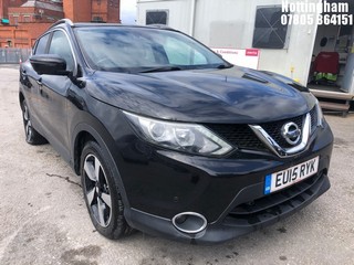 Location: Nottingham - 2015 NISSAN QASHQAI N-TEC + DIG-T 5 Door Hatchback REG: EU15RYK, Keys: Yes, MOT Expiry date: 30/01/2021, 1197 Petrol, 6 Speed Manual Petrol, Former Keepers: 2