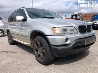 Location: Nottingham - 2003 BMW X5 SPORT AUTO Estate REG: BN03OPU, Keys: No, MOT Expiry date: 12/07/2025, 2979 Petrol, 5 Speed Auto Petrol, Former Keepers: 11