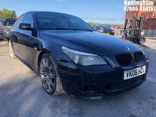 Location: Nottingham - 2008 BMW 520D M SPORT 4 Door Saloon REG: VK08HZU, Keys: No, MOT Expiry date: 09/02/2025, 1995 Diesel, 6 Speed Manual Diesel, Former Keepers: 6