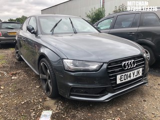 Location: Mitcham - 2014 AUDI A4 S LINE BLACK EDT TDI Q 4 Door Saloon REG: EO14YJK, Keys: No, MOT Expiry date: 03/06/2025, 1968 Diesel, 7 Speed Auto Diesel, Former Keepers: 10