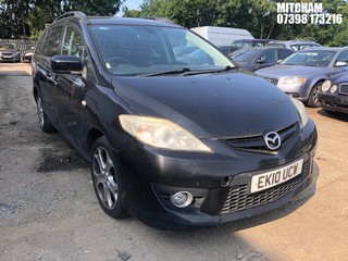 Location: Mitcham - 2010 MAZDA 5 FURANO MPV REG: EK10UCW, Keys: No, MOT Expiry date: 26/05/2025, 1999 Petrol, 6 Speed Manual Petrol, Former Keepers: 7