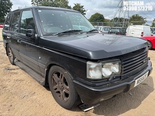 Location: Mitcham - 2002 LAND ROVER RANGEROVER WESTMINSTER AU Estate REG: W55ACK, Keys: No, MOT Expiry date: 18/12/2025, 3950 Petrol, 4 Speed Auto Petrol, Former Keepers: 11