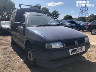 Location: Mitcham - 2002 SEAT INCA SDI Panel Van REG: HN02UFL, Keys: No, MOT Expiry date: 16/07/2025, 1900 Diesel, Manual, Former Keepers: 4