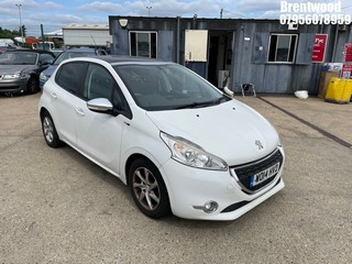 Location: Brentwood - 2014 PEUGEOT 208 STYLE 5 Door Hatchback REG: WO14HVD, Keys: No, MOT Expiry date: 05/09/2025, 1199 Petrol, 5 Speed Manual Petrol, Former Keepers: 6