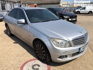 Location: Brentwood - 2009 MERCEDES-BENZ C180 KOMP ELEG BLUEEFCY A 4 Door Saloon REG: LM59XDY, Keys: No, MOT Expiry date: 29/01/2026, 1597 Petrol, 5 Speed Auto Petrol, Former Keepers: 6