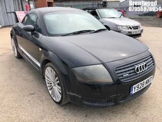 Location: Brentwood - 2001 AUDI TT QUATTRO (225 BHP) Coupe REG: Y928MNT, Keys: No, MOT Expiry date: 14/04/2025, 1781 Petrol, 6 Speed Manual Petrol, Former Keepers: 15