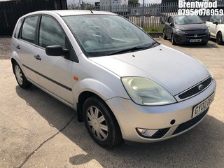 Location: Brentwood - 2002 FORD FIESTA GHIA 5 Door Hatchback REG: GY02DEU, Keys: No, MOT Expiry date: 29.10.2025, 1388 Petrol, 5 Speed Manual Petrol, Former Keepers: 6