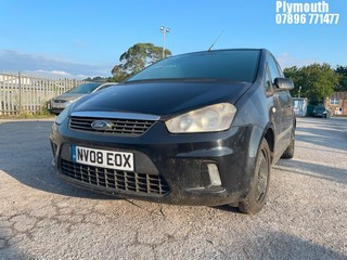 Location: Plymouth - 2008 FORD C-MAX ZETEC TD 115 MPV REG: NV08EOX, Keys: No, MOT Expiry date: 27/06/2023, 1753 Diesel, 5 Speed Manual Diesel, Former Keepers: 4