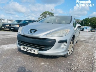 Location: Plymouth - 2010 PEUGEOT 308 S 5 Door Hatchback REG: KP10WGK, Keys: No, MOT Expiry date: 17/12/2024, 1598 Petrol, 5 Speed Manual Petrol, Former Keepers: 6