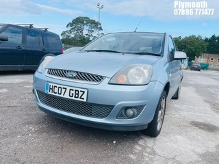Location: Plymouth - 2006 FORD FIESTA ZETEC 4 Door Saloon REG: HC07GBZ, Keys: No, MOT Expiry date: 09/06/2026, 1388 Petrol, , Former Keepers: 3