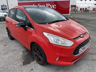 Location: South Wales - 2016 FORD B-MAX ZETEC RED EDITION MPV REG: CV66VYG, 998cc Petrol, 5 Speed Manual Petrol, Former Keepers: 1, Keys: Yes, MOT Expiry date: 29/04/2025