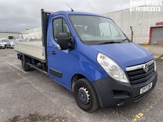 Location: South Wales - 2017 VAUXHALL MOVANO L3H1 F3500 CDTI Dropside Lorry REG: CP17EMX, 2299cc Diesel, 6 Speed Manual Diesel, Former Keepers: 0, Keys: Yes, MOT Expiry date: 09-08-2025