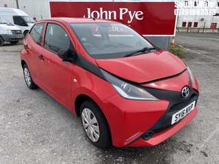 Location: South Wales - 2016 TOYOTA AYGO X VVT-I 5 Door Hatchback REG: SY16NVP, Keys: No, MOT Expiry date: 25/01/2025, 998 Petrol, 5 Speed Manual Petrol, Former Keepers: 4
