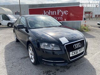 Location: South Wales - 2011 AUDI A3 TECHNIK MPI 3 Door Hatchback REG: CK61YFF, Keys: No, MOT Expiry date: 25/03/2025, 1595 Petrol, 5 Speed Manual Petrol, Former Keepers: 5