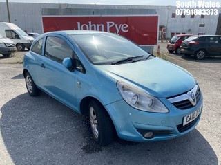 Location: South Wales - 2010 VAUXHALL CORSA ENERGY 3 Door Hatchback REG: CA10DZN, Keys: No, MOT Expiry date: 08/08/2024, 1229 Petrol, 5 Speed Manual Petrol, Former Keepers: 4