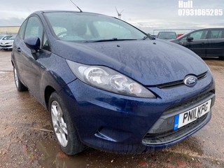 Location: Hull - 2011 FORD FIESTA EDGE 3 Door Hatchback REG: PN11KPG, Keys: No, MOT Expiry date: 05/12/2024, 1242 Petrol, 5 Speed Manual Petrol, Former Keepers: 12