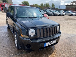 Location: Hull - 2010 JEEP PATRIOT SPORT CRD 5 Door Hatchback REG: PX10TTF, Keys: No, MOT Expiry date: 08/01/2024, 1968 Diesel, 6 Speed Manual Diesel, Former Keepers: 5