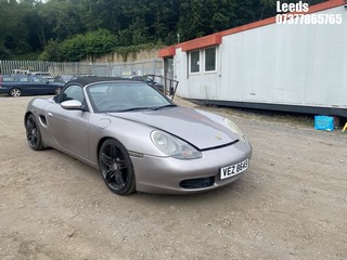 Location: Leeds - 2002 PORSCHE BOXSTER 2 Door Saloon 	 REG: VEZ8649, 2700cc Petrol, MANUAL, Former Keepers: 16, Keys: Yes, MOT Expiry date: 25-03-2026