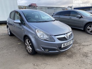Location: Leeds - 2010 VAUXHALL CORSA SXI 5 Door Hatchback REG: NL10UUT, Keys: No, MOT Expiry date: 07-10-2024, 1398 Petrol, 5 Speed Manual Petrol, Former Keepers: 4