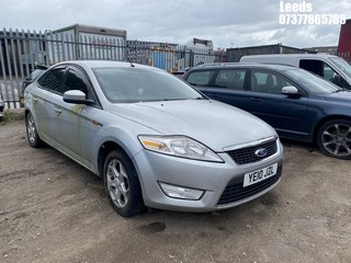 Location: Leeds - 2010 FORD MONDEO ZETEC TDCI 140 5 Door Hatchback REG: YE10JZL, Keys: No, MOT Expiry date: 08-05-2024, 1997 Diesel, 6 Speed Manual Diesel, Former Keepers: 4
