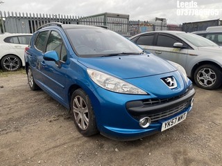 Location: Leeds - 2007 PEUGEOT 207 SPORT SW Estate REG: YK57WMT, Keys: No, MOT Expiry date: 06-10-2025, 1598 Petrol, 5 Speed Manual Petrol, Former Keepers: 7