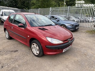 Location: Leeds - 2002 PEUGEOT 206 LX 3 Door Hatchback REG: VX02BAA, Keys: No, MOT Expiry date: 20-11-2025, 1360 Petrol, 5 Speed Manual Petrol, Former Keepers: 3