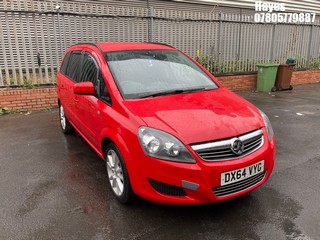 Location: Hayes - 2014 VAUXHALL ZAFIRA EXCLUSIV MPV REG: DX64VYG, Keys: No, MOT Expiry date: 17/08/2025, 1796 Petrol, 5 Speed Manual Petrol, Former Keepers: 5